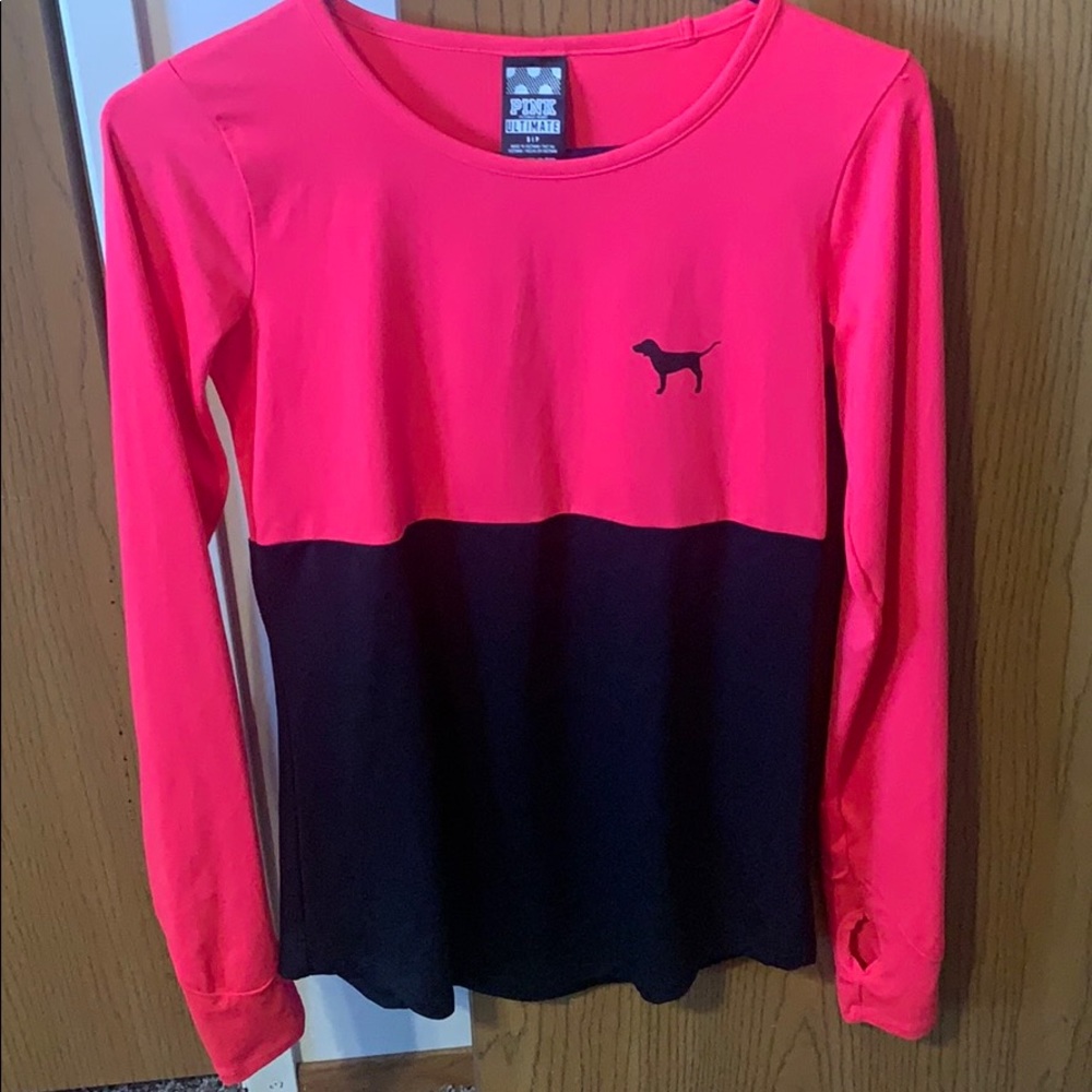 Victoria’s Secret pink colorblock long sleeve